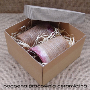 Opakowania prezentowe, pogodna pracownia ceramiczna