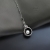 Sekretne wrota - srebrny dwustronny wisior z turmalinem i perłą / Kornelia Sus / Biżuteria / Wisiory