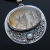 Pocałunki ciszy - srebrny naszyjnik z kwarcem dendrytowym i perłą / Kornelia Sus / Biżuteria / Naszyjniki