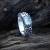 Kornelia Sus, Biżuteria, Pierścionki, Źródełko pod śniegiem - srebrny pierścionek z akwamarynem