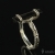 Indygolit (turmalin) - pierścionek / Amju Designs / Biżuteria / Pierścionki