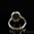 kwarc z turmalinem - pierścionek / Amju Designs / Biżuteria / Pierścionki