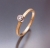 BIZOE, Biżuteria, Pierścionki, Złoty pierścionek z brylantem