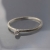 Złoty pierścionek z brylantem 0,015 ct VS/H / BIZOE / Biżuteria / Pierścionki
