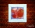 Galeria na piętrze, Dekoracja Wnętrz, Obrazy, Czerwone jabłuszko 20 x 20 cm