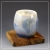 PORCELANOWY KUBEK - "FROZEN BLUE" - 260ml / Crystalline Obsession / Dekoracja Wnętrz / Ceramika