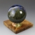 Porcelanowa Krystaliczna Kula - "Seria Obce Planety" #011 / Crystalline Obsession / Dekoracja Wnętrz / Ceramika