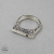 Srebrny pierścionek z rubinową cyrkonią / Toros Design / Biżuteria / Pierścionki