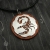 Toros Design, Biżuteria, Wisiory, Skorpion - srebrny wisior na drewnie - znaki zodiaku