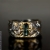 Malina Skulska, Biżuteria, Pierścionki, Organiczna obrączka z indygolitem