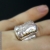 Duży srebrny pierścień z perłą / Malina Skulska / Biżuteria / Pierścionki
