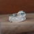 Srebrny pierścionek z perłą / Malina Skulska / Biżuteria / Pierścionki