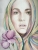 Anna Lipowska, Dekoracja Wnętrz, Rysunki i Grafiki, Camilla z magnolią - akwarela, oryginał 0127