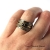 Srebrny pierścionek z czarnym diamentem / Gosia Chruściel-Waniek / Biżuteria / Pierścionki