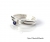 Srebrne pierścionki z topazem Swiss Blue i Lapisem Lazuli
