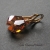 Crystal copper w złocie / Gosia Chruściel-Waniek / Biżuteria / Kolczyki
