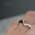 Black Swan - Minimalistyczny pierścionek zaręczynowy / Salczyńska / Biżuteria / Pierścionki