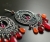 CARMEN - kandelabrowe srebrne kolczyki - Kolekcja FAIRYTALE / Joanna Watracz / Biżuteria / Kolczyki
