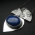 Blue Zone - naszyjnik srebrny z lapis lazuli