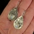 Ilha - kolczyki z kamieniem księżycowym i perłą. / monablue / Biżuteria / Kolczyki