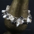 Senanque, Biżuteria, Bransolety, Trio Black&White - srebrne bransoletki z perłami i hematytem