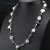 Trio Black&White - srebrne bransoletki z perłami i hematytem / Senanque / Biżuteria / Bransolety