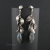 APPIA - srebrne kolczyki z labradorytem / Senanque / Biżuteria / Kolczyki