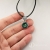 W punkt - srebrny wisiorek z zielonym onyksem / Drakonaria / Biżuteria / Naszyjniki