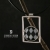PIERROT- srebrny wisiorek na rzemieniu / stobieckidesign / Biżuteria / Wisiory