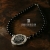 BLACK ROSES V- naszyjnik z onyksów ze srebrnym wisiorkiem / stobieckidesign / Biżuteria / Naszyjniki