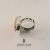 POD MIKROSKOPEM -  pierścionek z kryształem górskim i drewnem dębu / stobieckidesign / Biżuteria / Pierścionki