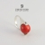 RED DOT- srebrny pierścionek z koralem / stobieckidesign / Biżuteria / Pierścionki