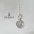 PINK- srebrny wisiorek z różową masą perłową / stobieckidesign / Biżuteria / Wisiory