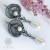 Perłowe meduzy - srebrne kolczyki wire-wrapping z perłami seashell / Alabama Studio / Biżuteria / Kolczyki