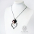 Topolowe listki - srebrny wisior wire wrapping / Alabama Studio / Biżuteria / Wisiory