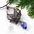 Copper flower - wyjątkowy, asymetryczny wisior z kryształem Swarovskiego / Alabama Studio / Biżuteria / Wisiory