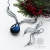 Swan lake - unikatowy, srebrny naszyjnik z labradorytem / Alabama Studio / Biżuteria / Naszyjniki