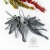 Black orchids - srebrne kolczyki kwiaty / Alabama Studio / Biżuteria / Kolczyki