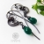 Spring ValenTIME - srebrne kolczyki z zielonym onyksem  / Alabama Studio / Biżuteria / Kolczyki