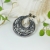 Falowanie - srebrne kolczyki koła z ażurowymi ornamentami / Alabama Studio / Biżuteria / Kolczyki