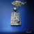 Srebrny wisior z czarnym diamentem w archeologicznym stylu / atelier Skrocki / Biżuteria / Dla mężczyzn