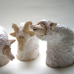 Drugi Tryptyk Wielkanocny - baran i dwie owce razem