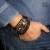 Anioł, Biżuteria, Dla mężczyzn, NOMADA (leather strap) -komplet bransolet