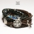 Anioł, Biżuteria, Dla mężczyzn, NOMADA (brown leather strap) - komplet bransolet