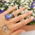 GGallery, Biżuteria, Pierścionki, ETNO mini - pierścionek z lapis lazuli