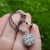Kula rozmarzona - 12mm - bransoletka srebrna z bardzo pracochłonną ozdobą :) / Ksenia.art / Biżuteria / Bransolety