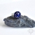 Sol, Biżuteria, Pierścionki, Majestic blue, pierścionek z kryształem Swarovskiego, beading