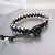 Nina Rossi Jewelry, Biżuteria, Bransolety, Braided leather bracelet