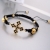 Cross braided bracelet / Nina Rossi Jewelry / Biżuteria / Bransolety