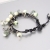 Solar quartz leather bracelet / Nina Rossi Jewelry / Biżuteria / Bransolety